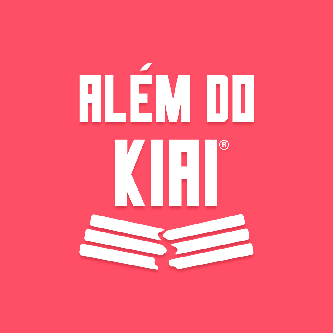 Animated logo "Além do Kiai"